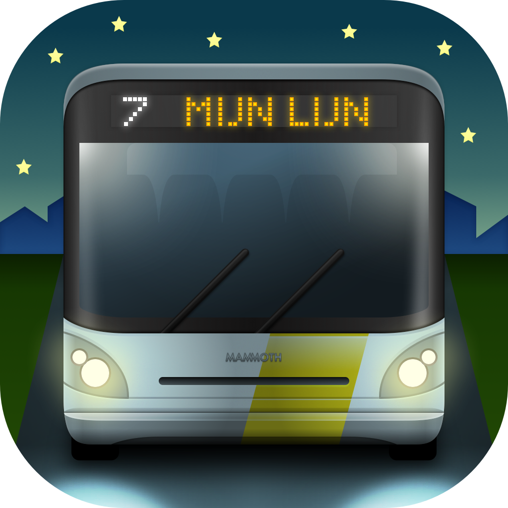 MijnLijn 3.9 and newer logo, dark mode 😎