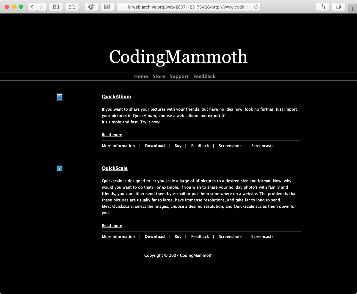 Coding Mammoth is 12 years