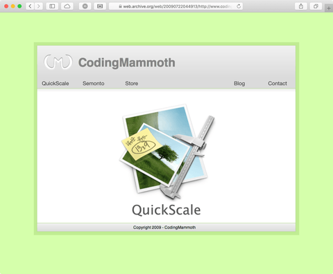 Website Coding Mammoth 2009