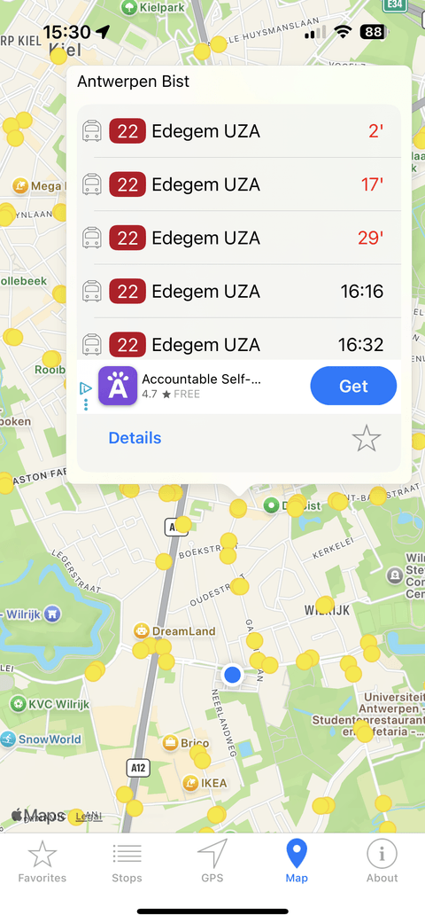 MijnLijn app screenshot 1