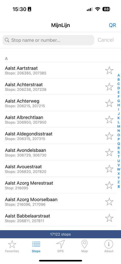 MijnLijn app screenshot 4
