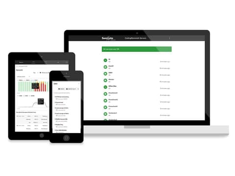 Semonto monitoring interface